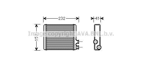 AVA QUALITY COOLING Lämmityslaitteen kenno CN6286